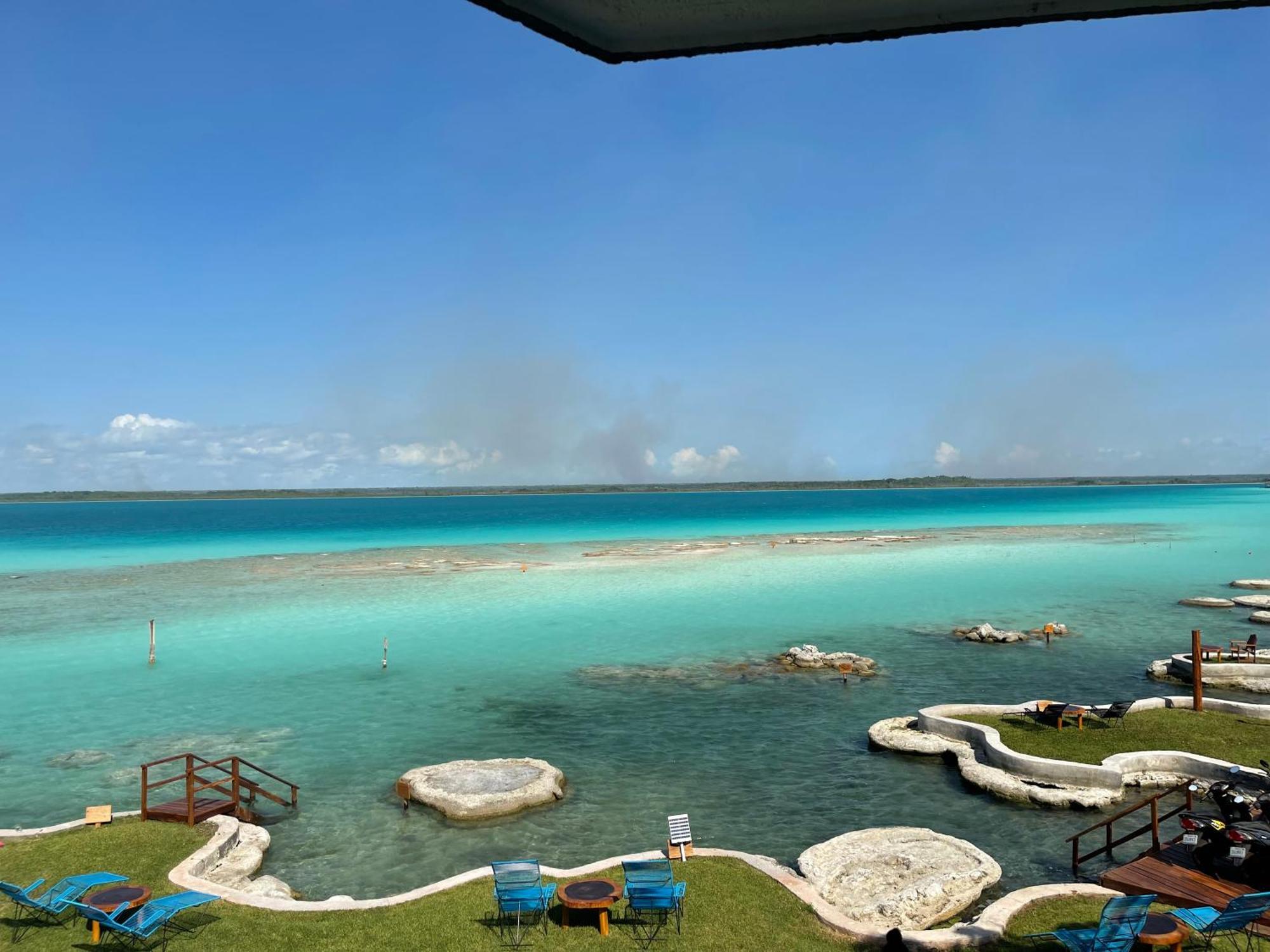 Blue Caribe Bacalar Front Lagoon Exteriér fotografie