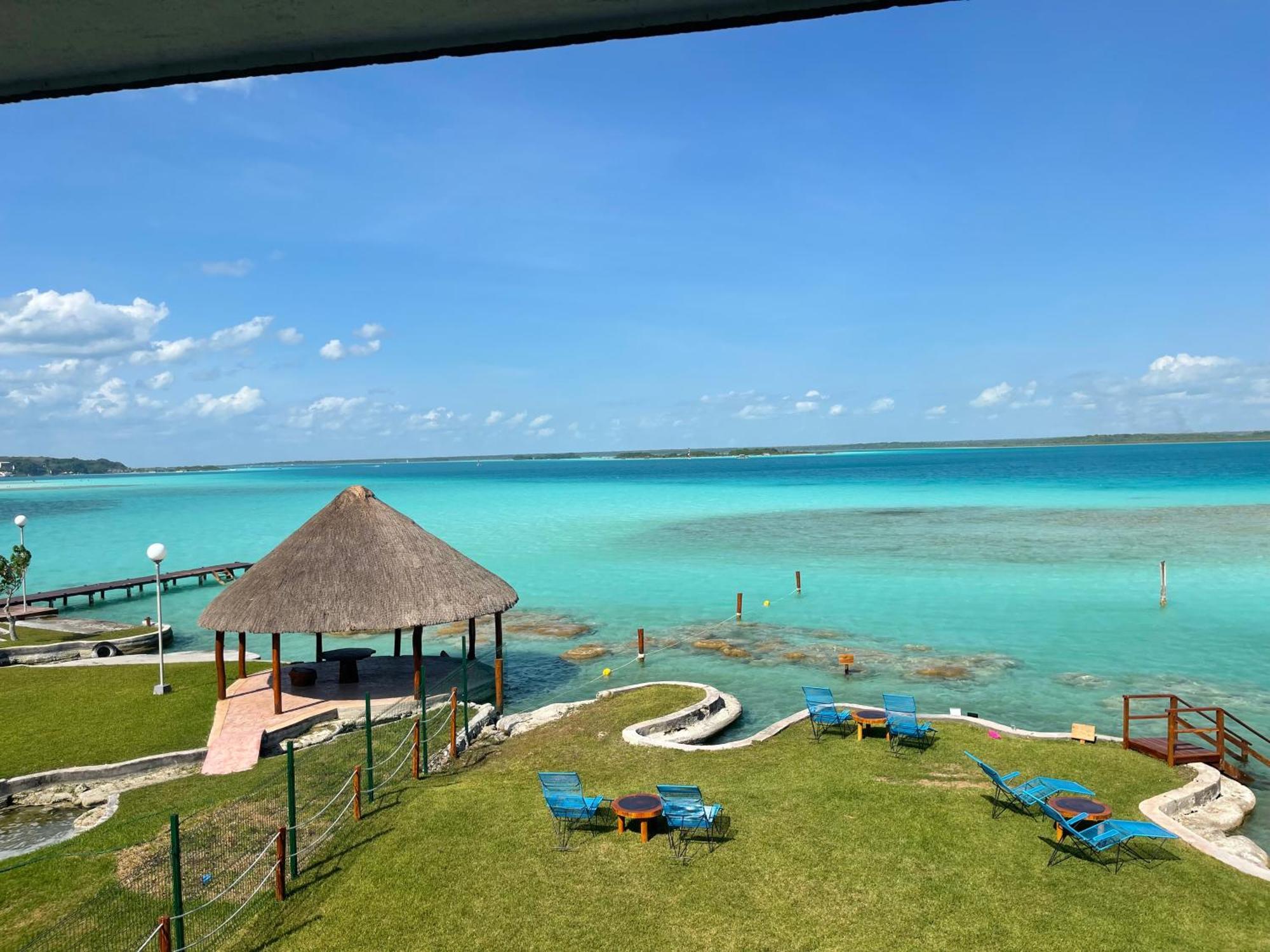 Blue Caribe Bacalar Front Lagoon Exteriér fotografie
