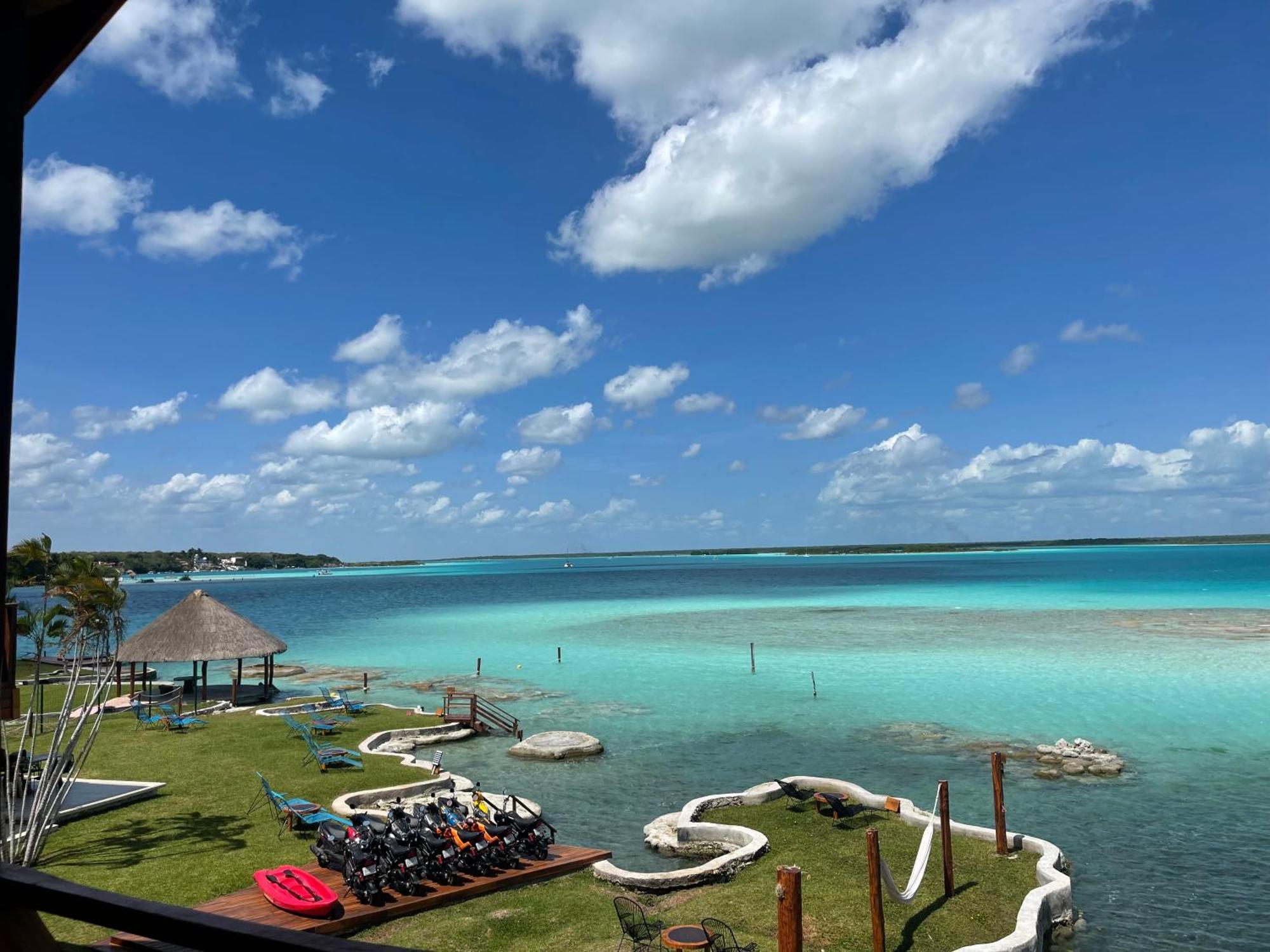 Blue Caribe Bacalar Front Lagoon Exteriér fotografie