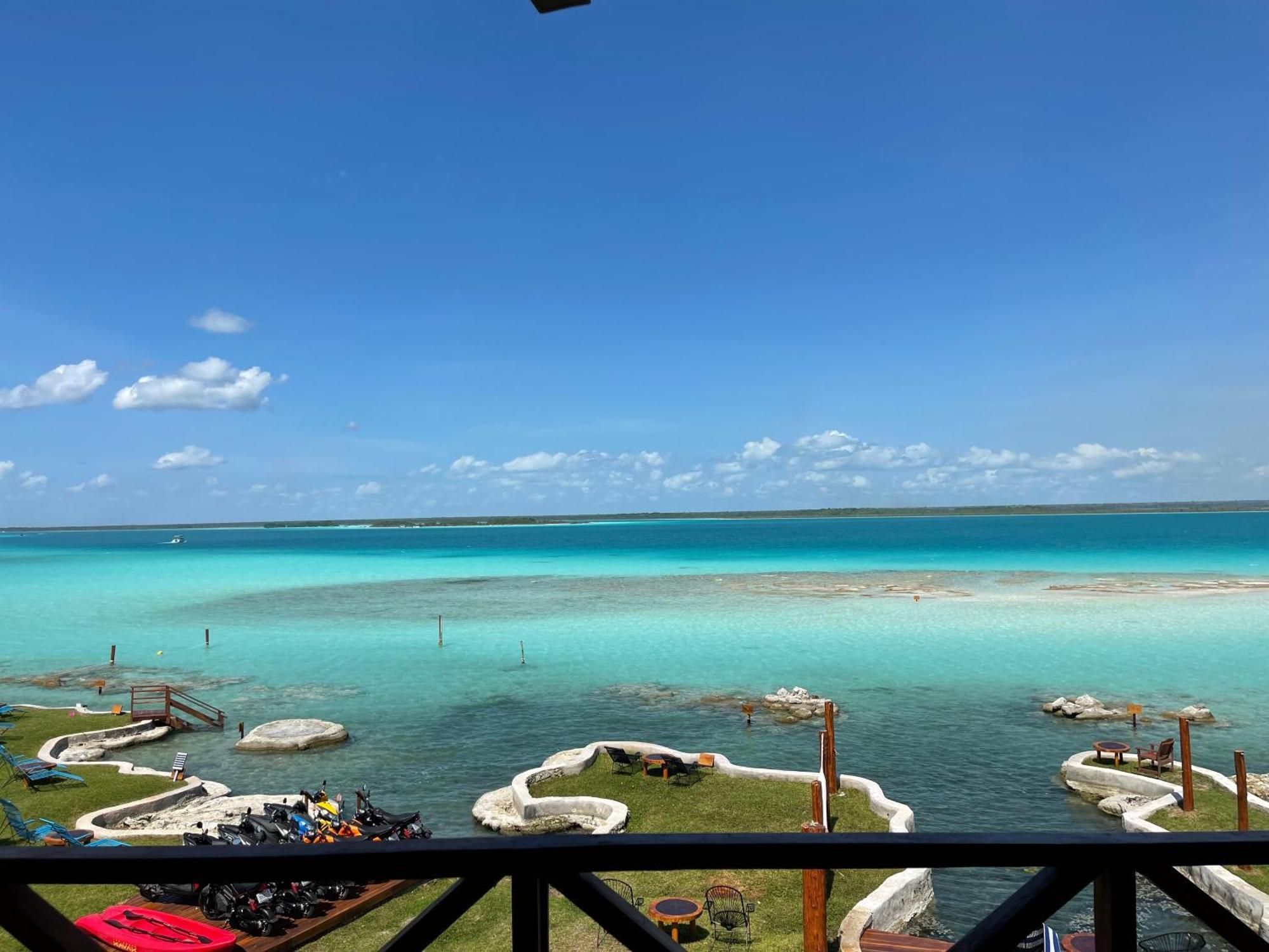 Blue Caribe Bacalar Front Lagoon Exteriér fotografie