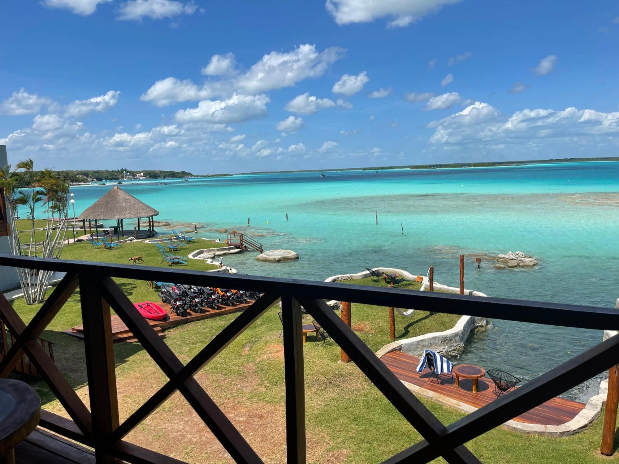 Blue Caribe Bacalar Front Lagoon Exteriér fotografie