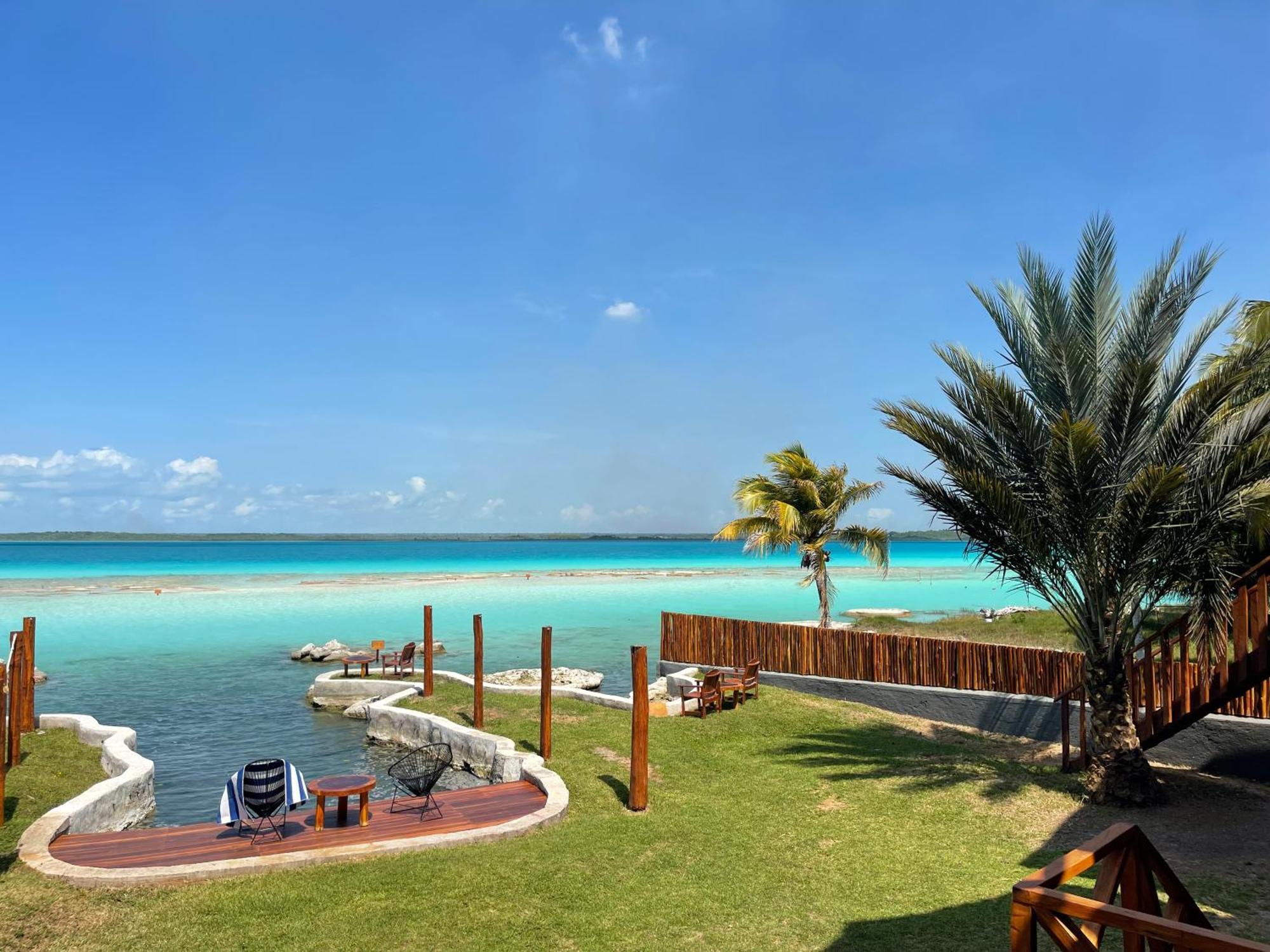 Blue Caribe Bacalar Front Lagoon Exteriér fotografie