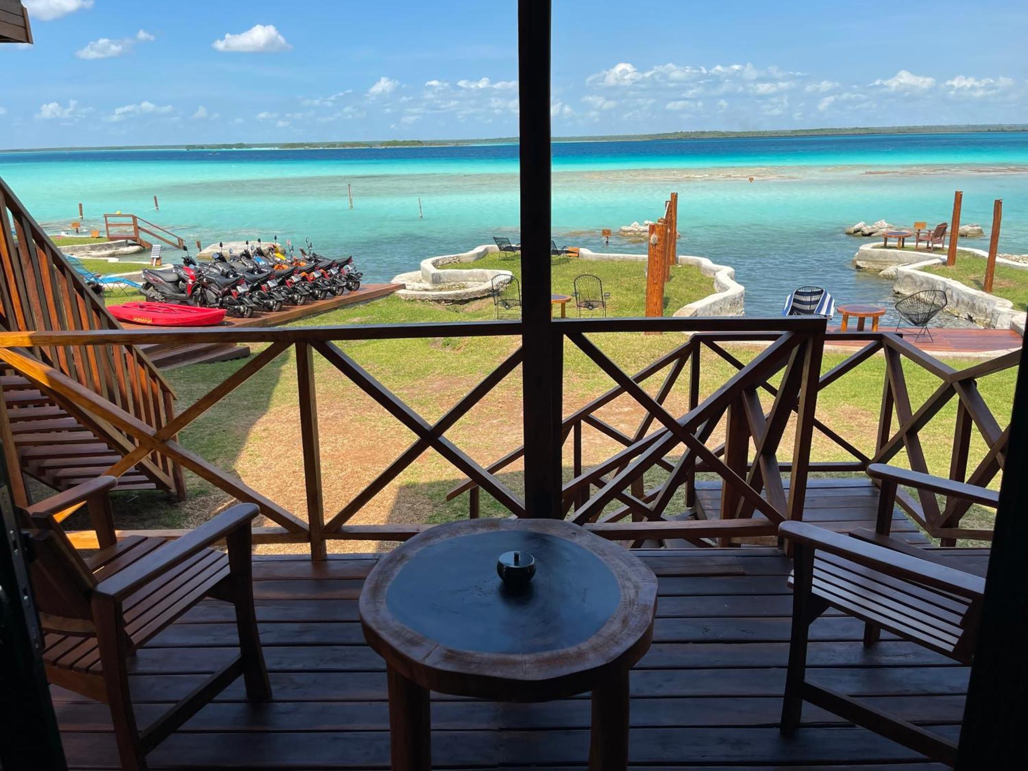 Blue Caribe Bacalar Front Lagoon Exteriér fotografie