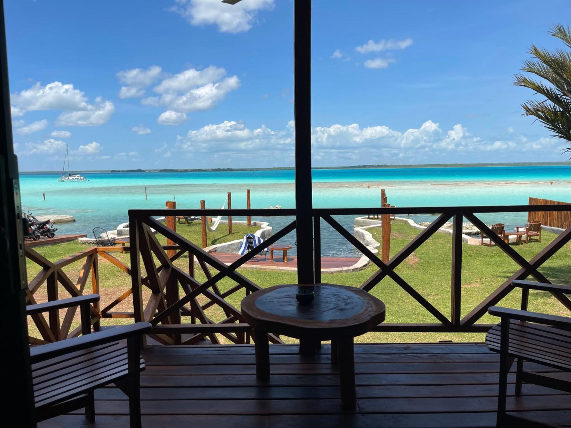 Blue Caribe Bacalar Front Lagoon Exteriér fotografie