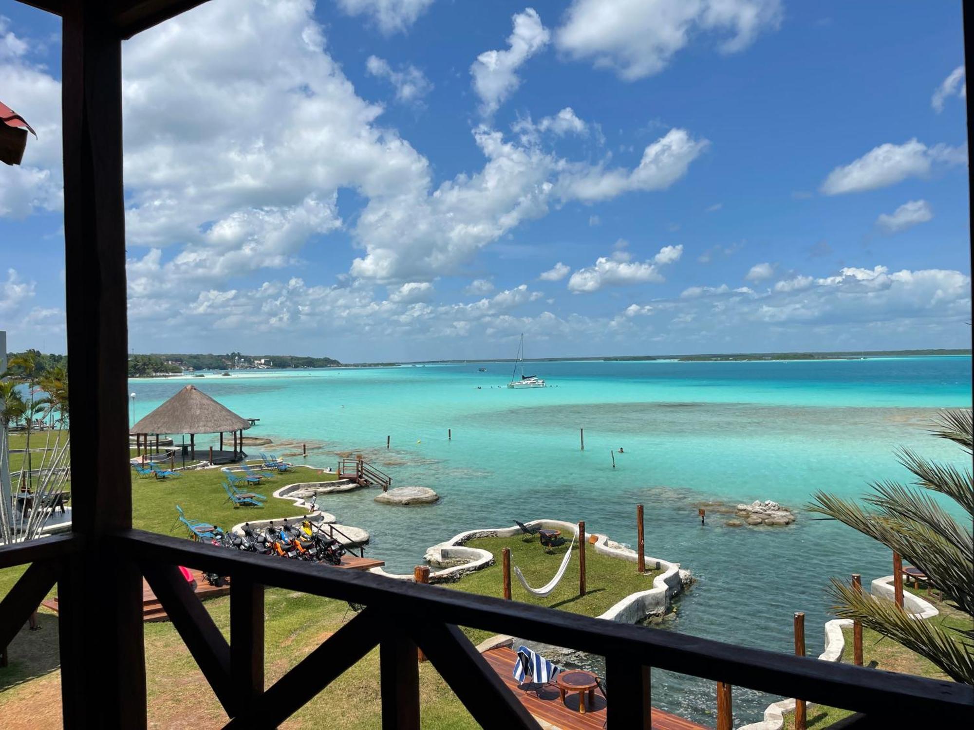 Blue Caribe Bacalar Front Lagoon Exteriér fotografie
