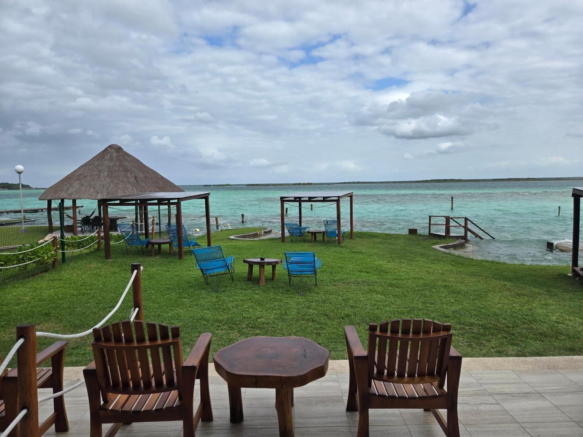 Blue Caribe Bacalar Front Lagoon Exteriér fotografie